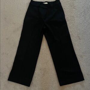 Black Wide-Leg Trousers